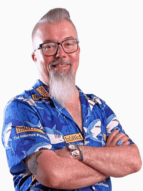 Scott Laws, InfoWest business internet specialist